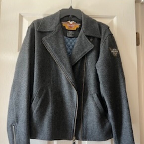 Harley-Davidson Wool Jacket - Size Small
